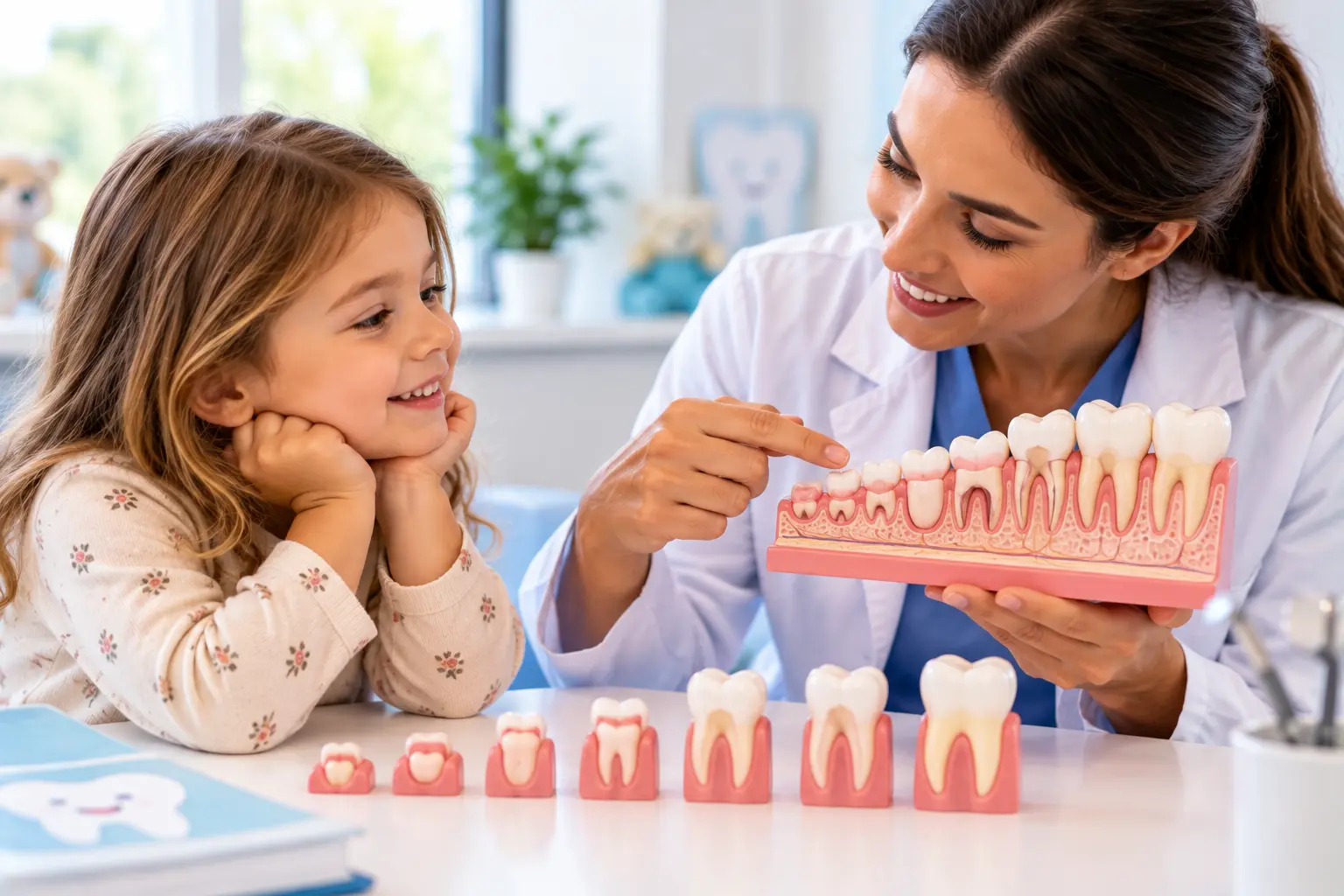child tooth development stages